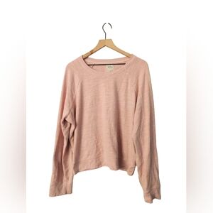 J Crew vintage wash lightweight pink sweatshirt